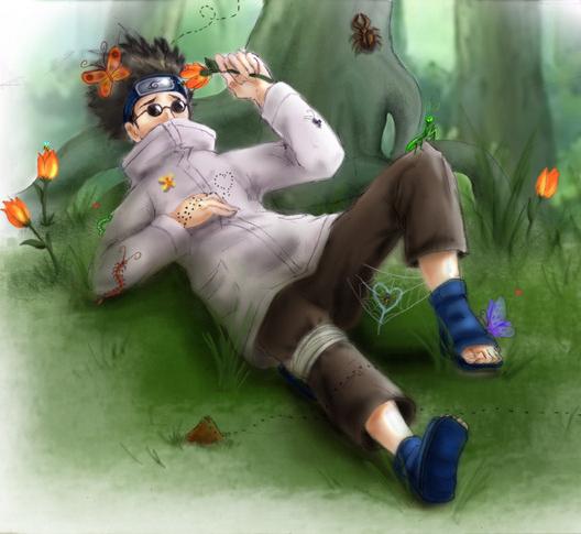 Shino in the forest